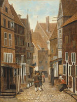 Jacob Vrel View of a Town