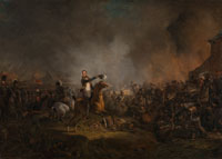 Jan Willem Pieneman The Prince of Orange at Quatre Bras, 16 June 1815