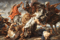 After Peter Paul Rubens The Lion Hunt