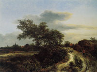 Jacob van Ruisdael Dune Landscape near Haarlem