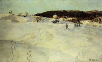 Frits Thaulow A Winter Day in Norway