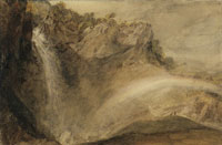 J.M.W. Turner Upper Falls of the Reichenbach