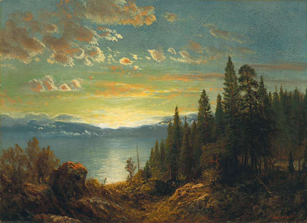 Albert Bierstadt - Lake Tahoe, California  