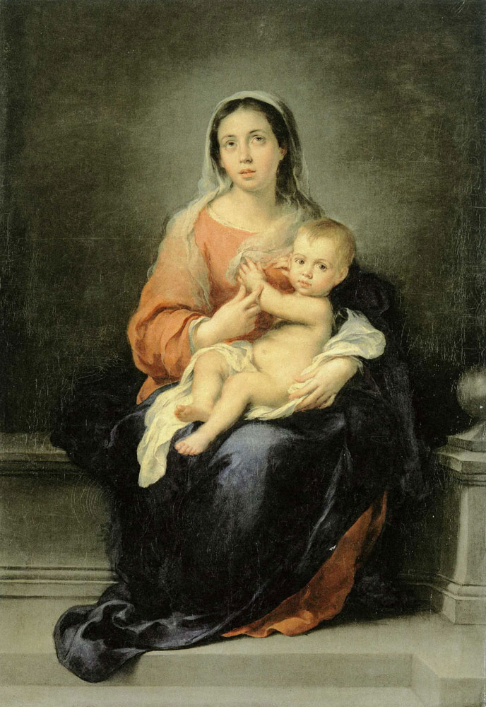 Bartolomé Esteban Murillo - Maria with Child