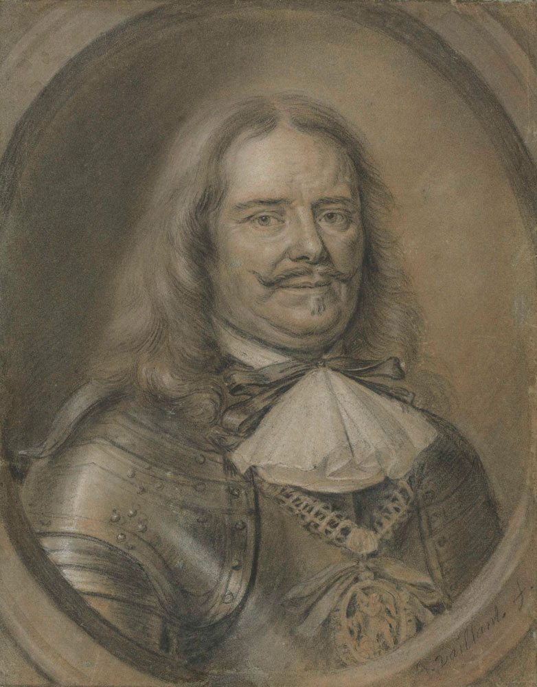Bernard Vaillant - Portret van Michiel Adriaansz. de Ruyter