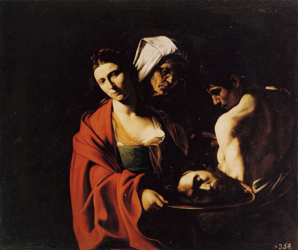 Caravaggio - Salome with the Head of John the Baptist