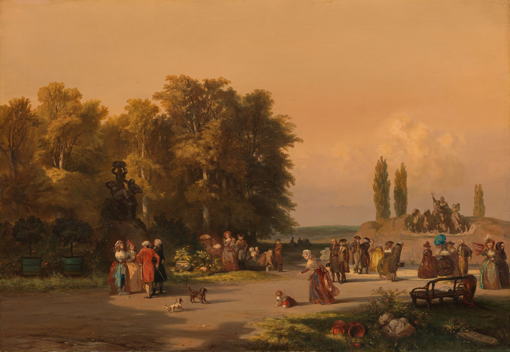 Charles Rochussen - Park in the Vicinity of Paris