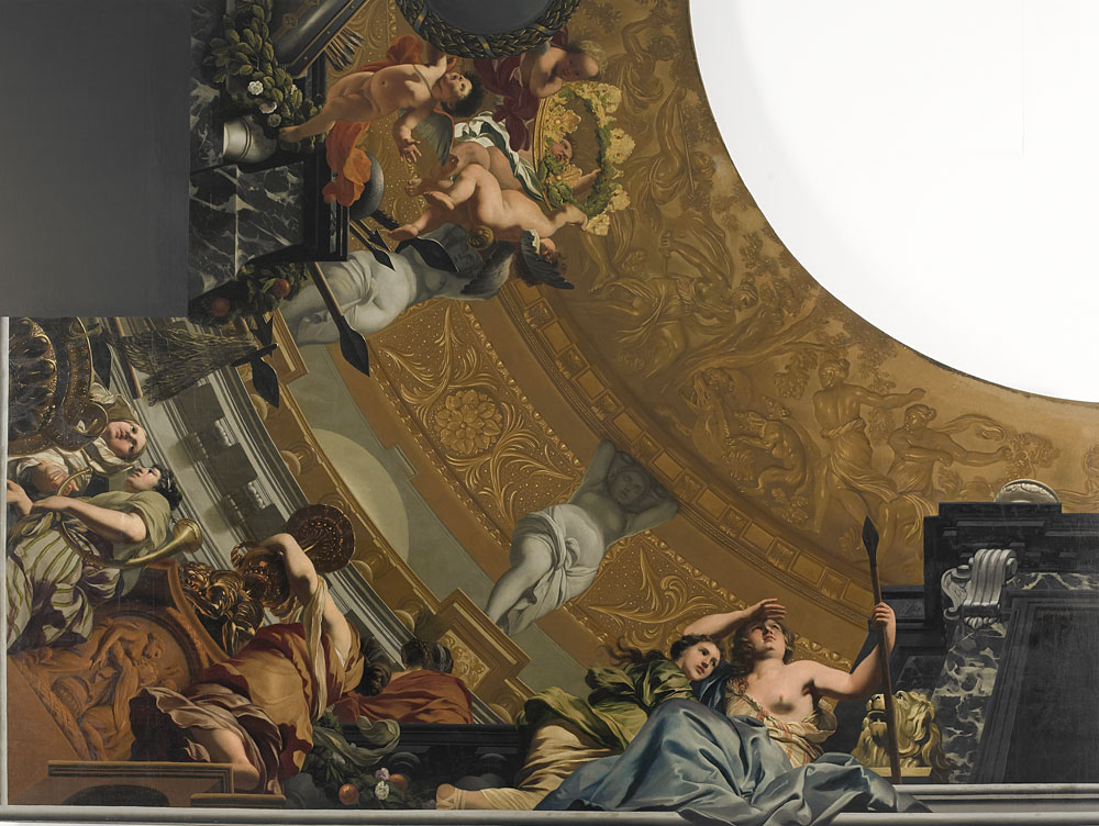 Gerard de Lairesse - Five-part Ceiling Decoration for the Great Hall of Soestdijk Palace