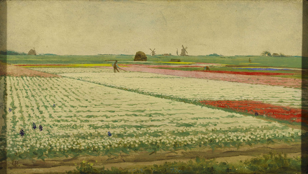 Gerrit Willem Dijsselhof - Tulip Fields
