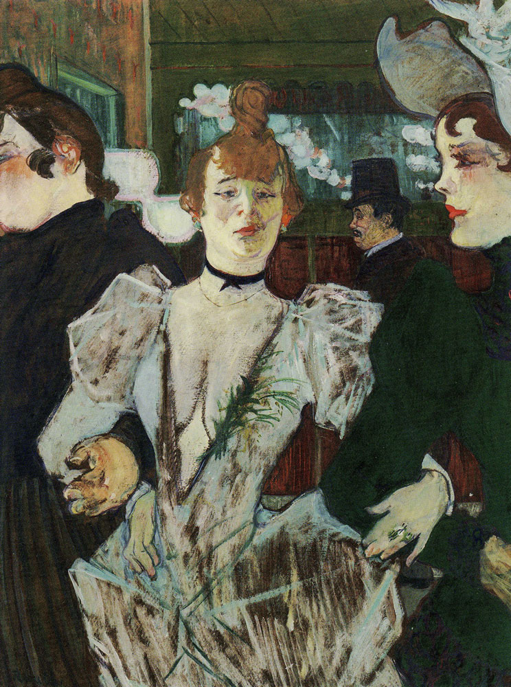 Henri de Toulouse-Lautrec - La Goulue at the Moulin Rouge