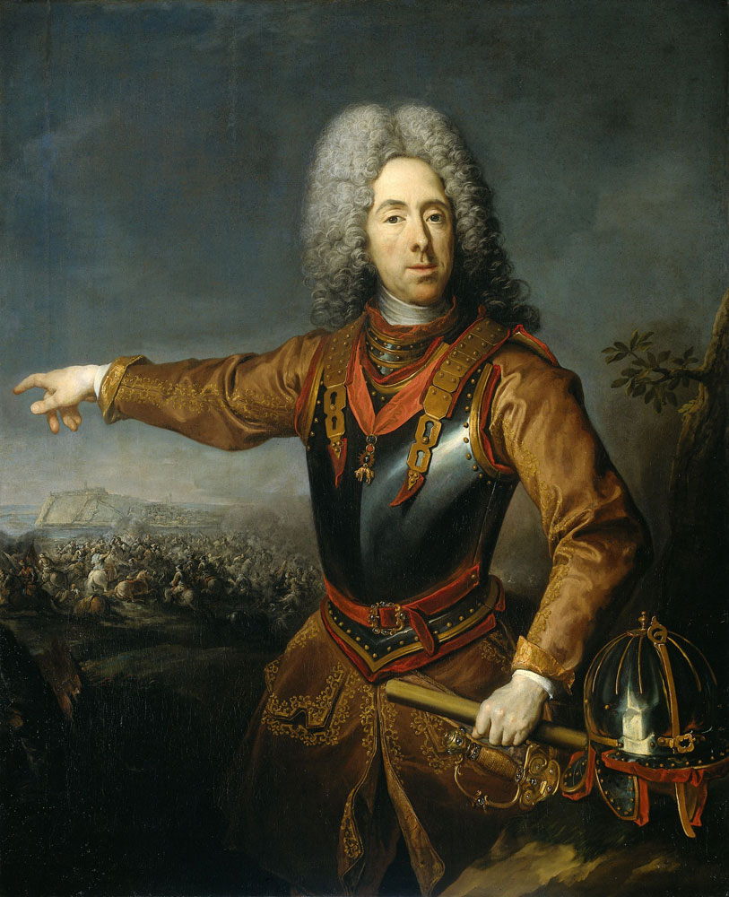 Jacob van Schuppen - Portrait of Eugene, Prince of Savoy