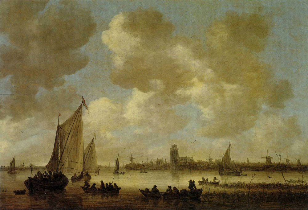Jan van Goyen - View on Dordrecht