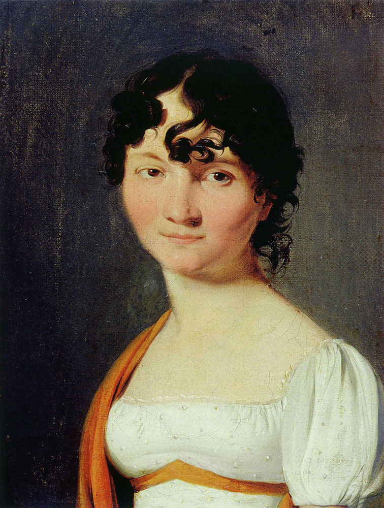 Louis-Léopold Boilly - Portrait of Mme Louis de Marizy