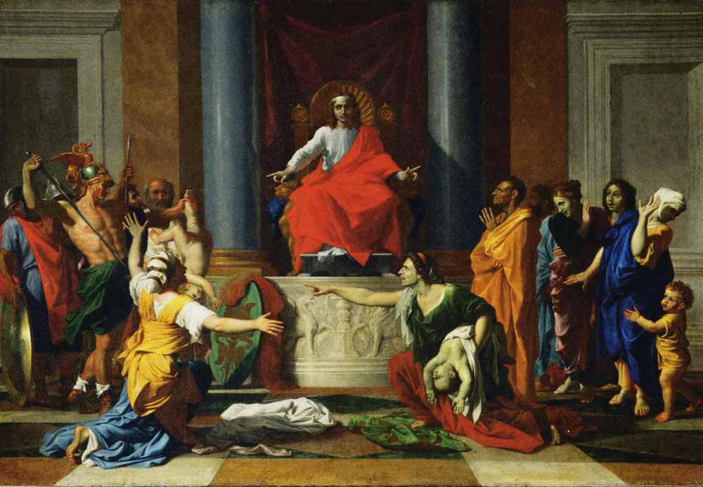 Nicolas Poussin - Judgment of Salomon