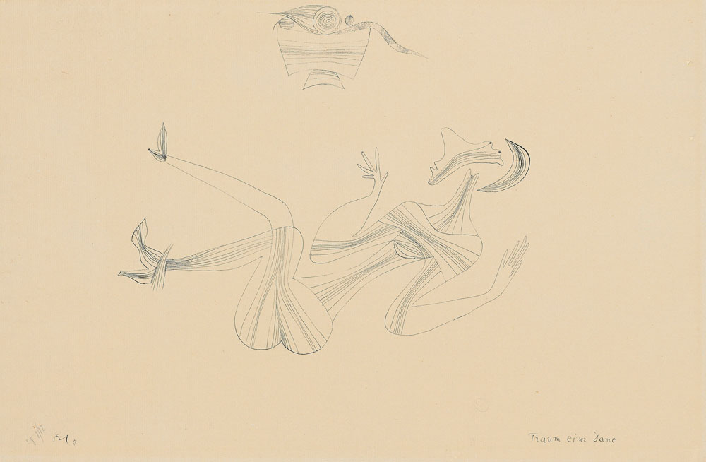Paul Klee - Traum einer Dame (Dream of a Lady)