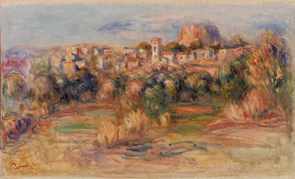 Pierre-Auguste Renoir - Landscape, La Gaude