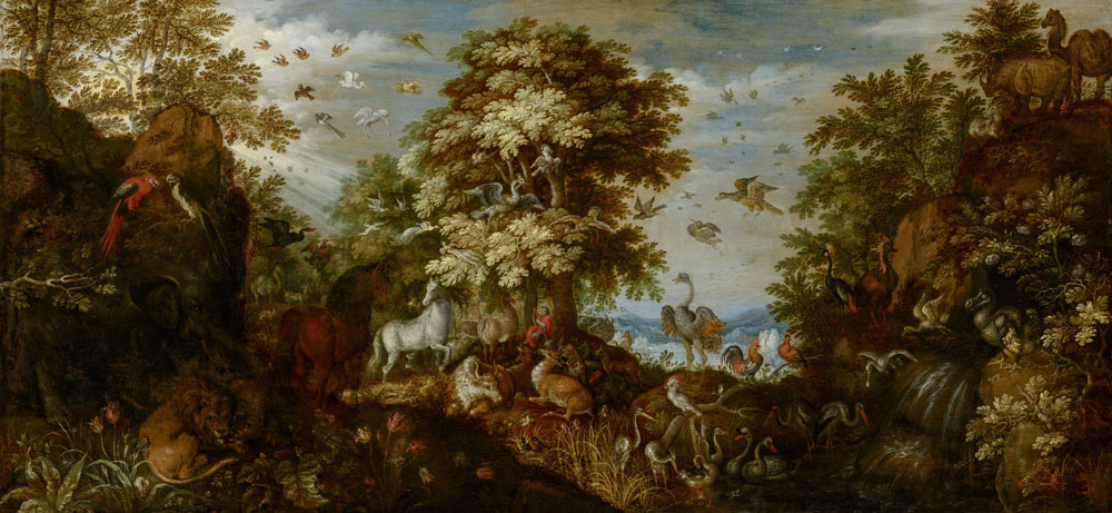 Roelant Savery - Orpheus Charming the Animals with his Music