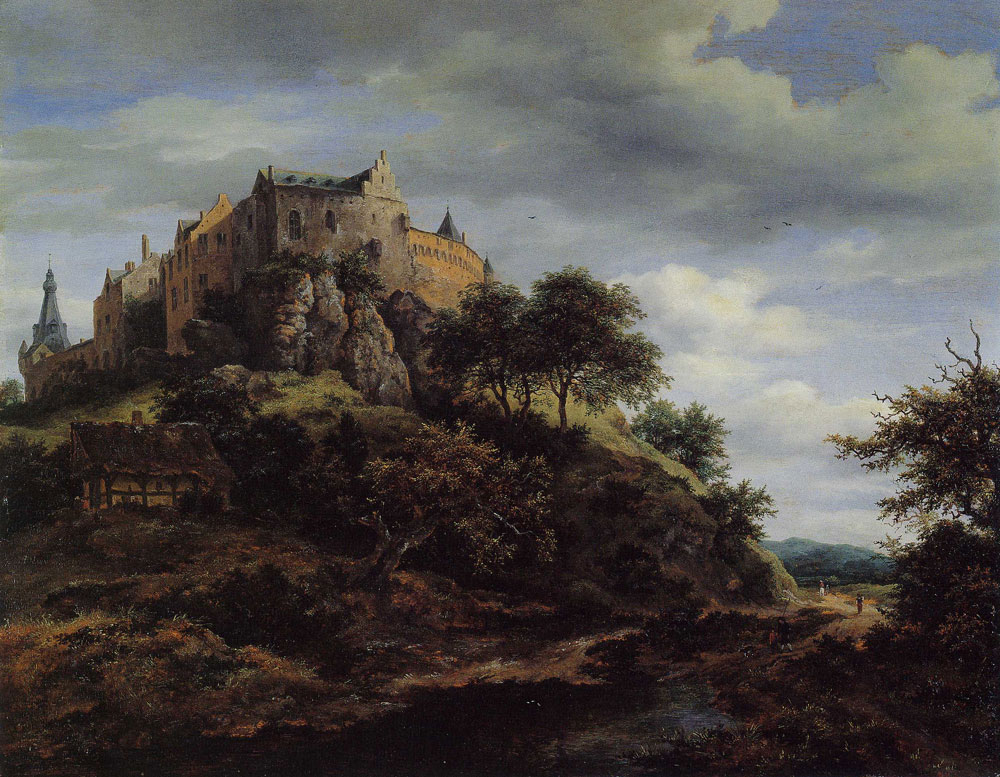 Jacob van Ruisdael - View of Bentheim Castle