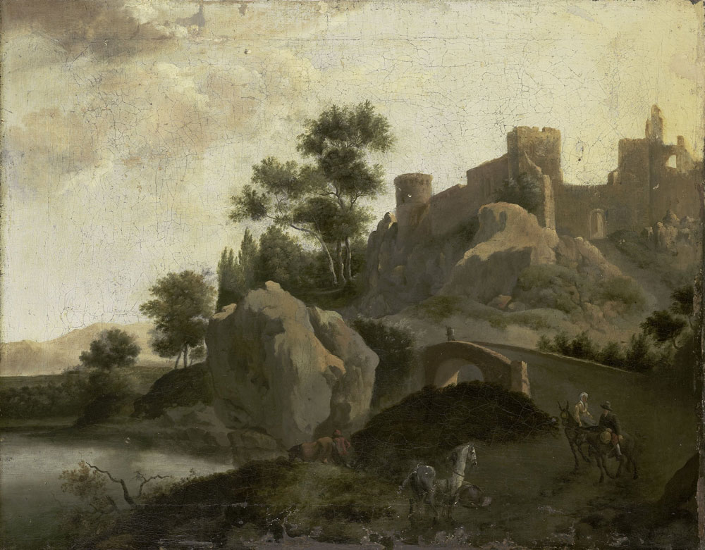 J.G. Schieblius - Italian Landscape
