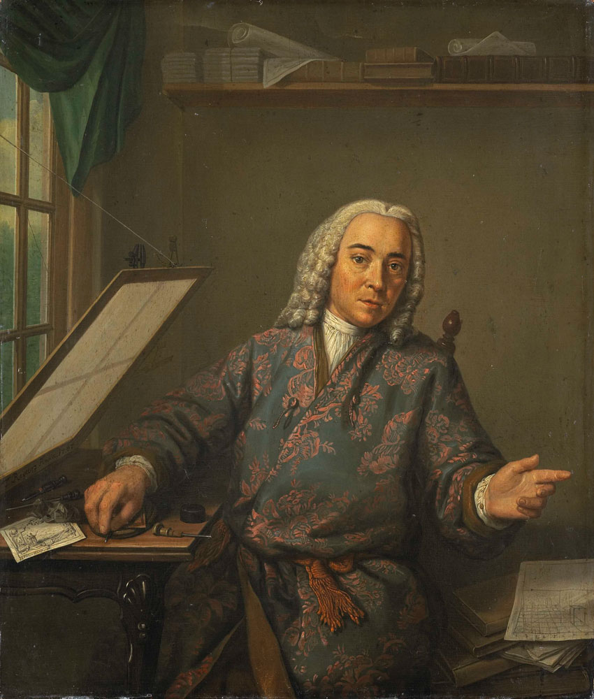 Tibout Regters - Portrait of the Engraver Jan Casper Philips