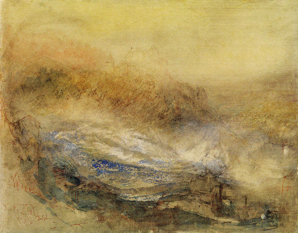 J.M.W. Turner - The Falls of the Rhine at Schaffhausen