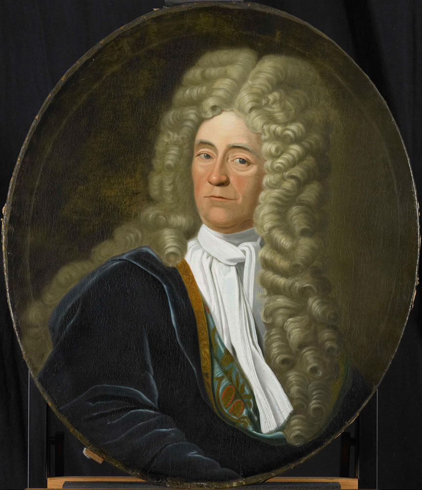 Anonymous - Portrait of Willem van Hogendorp, Director of the Rotterdam Chamber of the Dutch East India Company, elected 1692