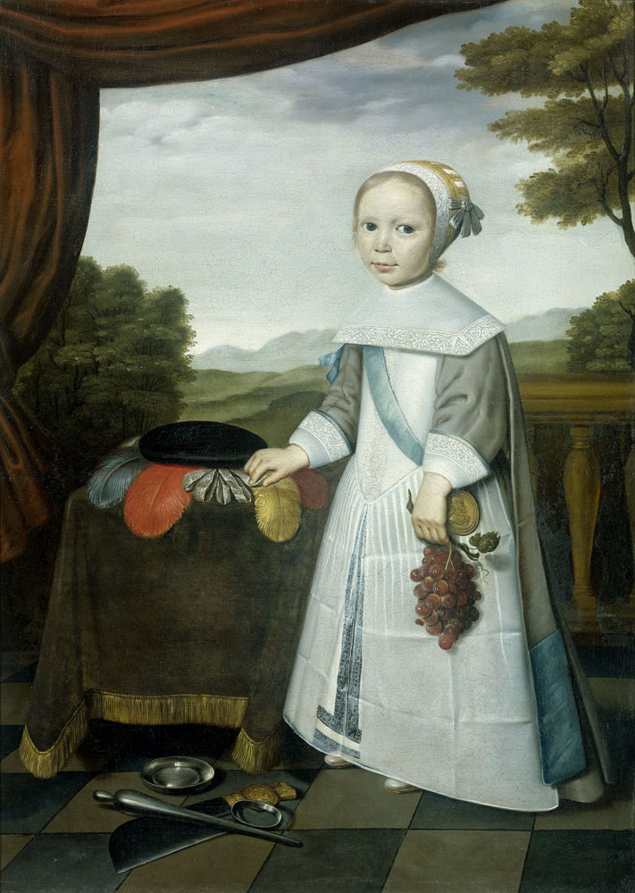 Willem Jansz. Ploy - Portrait of Johannes van Rees (1662-1690/91), Half Brother of Elisabeth van Oosten, as a Child