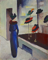 August Macke Shop with Hats