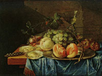 Cornelis de Heem Still Life with Oystern