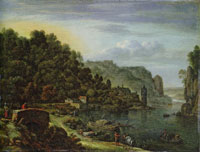 Herman Saftleven The River Rhine