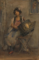Isaac Israels The Lady Drummer