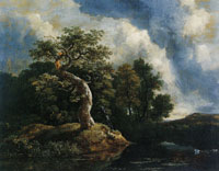 Jacob van Ruisdael The Gnarled Oak