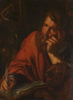 Joachim Wtewael The Evangelist Saint Mark