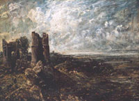 John Constable Sketch for 'Hadleigh Castle'