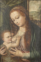 Follower of Joos van Cleve The Virgin and Child