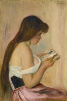 Pierre-Auguste Renoir Young Girl Reading