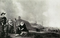 Pieter Codde - Portrait of the Francken Family on the Coast of Scheveningen
