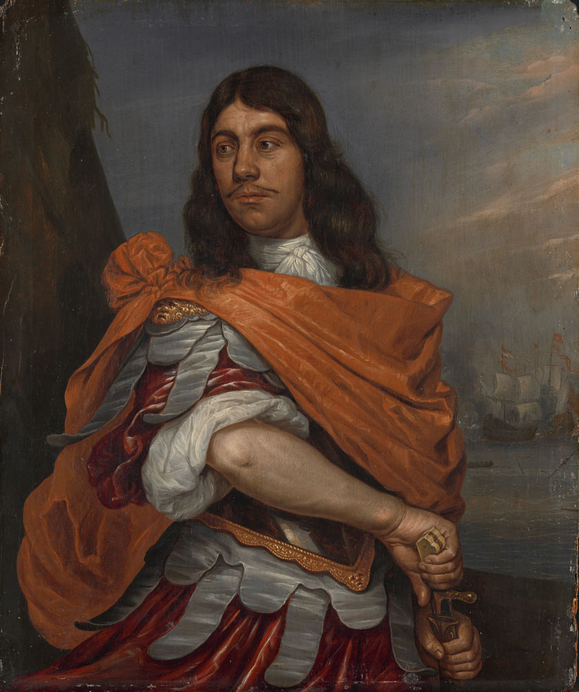 Abraham Evertsz. van Westerveld - Portrait of Lieutenant-Admiral Cornelis Tromp in Roman Costume