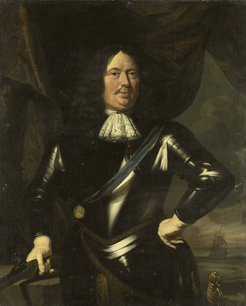 Anonymous - Portrait of an Admiral, possibly Adriaen Banckert, Vice-Admiral of Zeeland