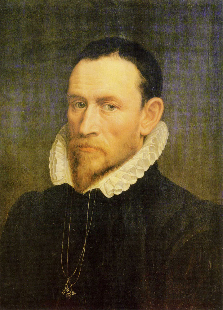 Adriaen Thomasz. Key - Bust Portrait of a Man
