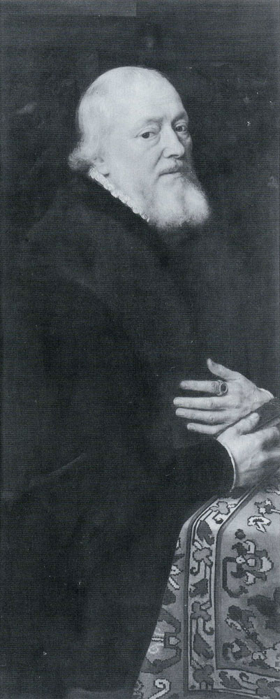 Adriaen Thomasz. Key, in collaboration with Willem Key - Donor Portrait of Vincent de Smidt