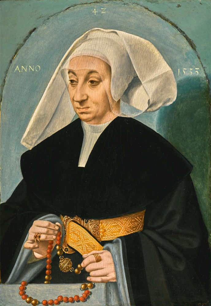 Bartholomäus Bruyn the Elder - Portrait of a Lady