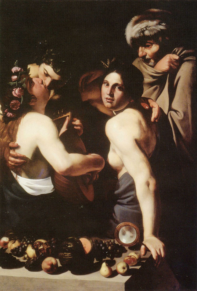 Bartolomeo Manfredi - Allegory of the Four Seasons