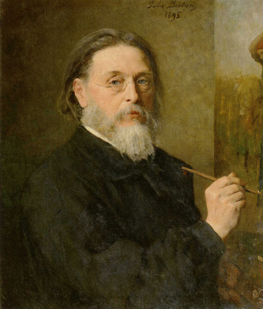 Jules Breton - Self-Portrait