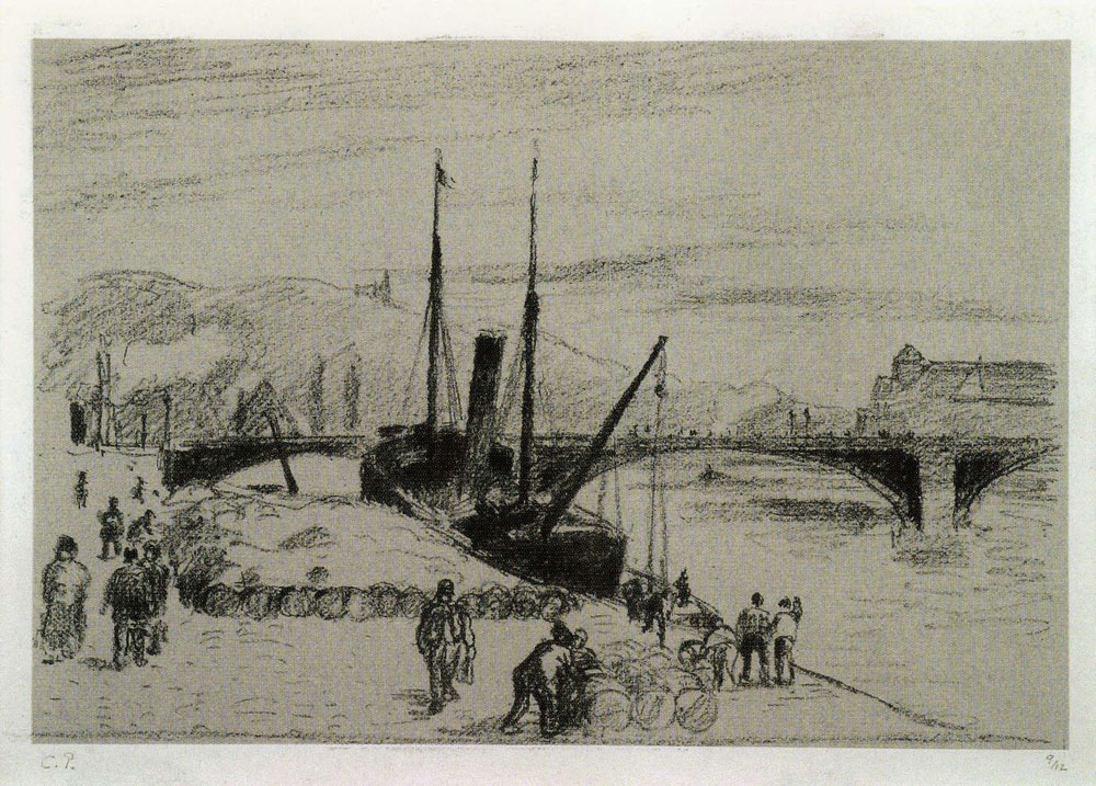 Camille Pissarro - Quai de Rouen