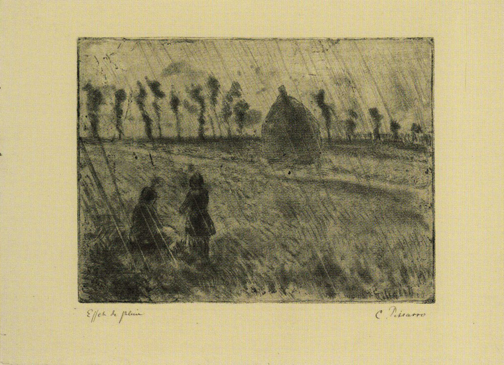 Camille Pissarro - Rain Effect