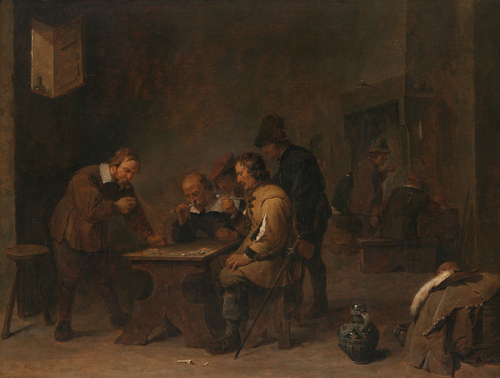David Teniers the Younger - The Gamblers