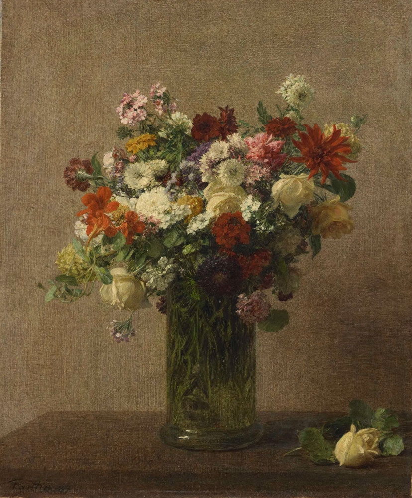 Henri Fantin-Latour - Flowers from Normandy