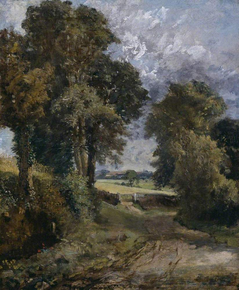 John Constable - A Cornfield