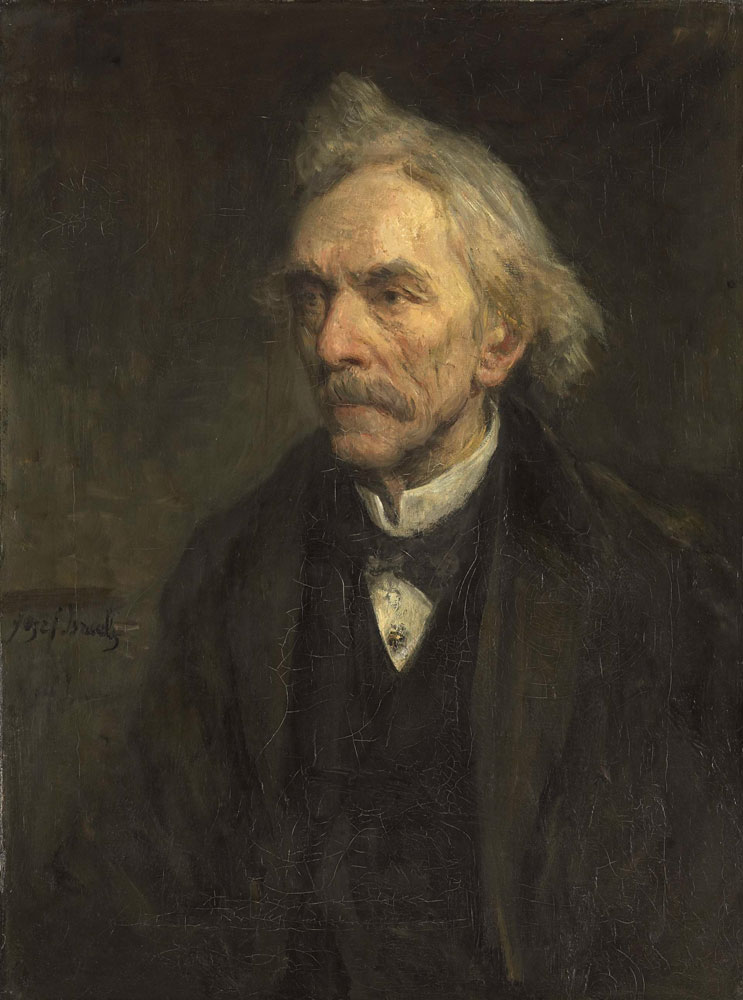 Jozef Israëls - Louis Jacques Veltman (1817-1907).  Actor